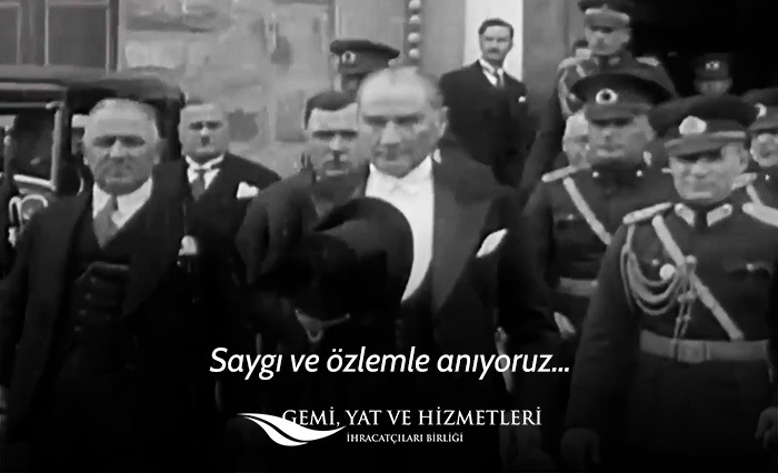 10 Kasım Atatürk'ü Anma Günü