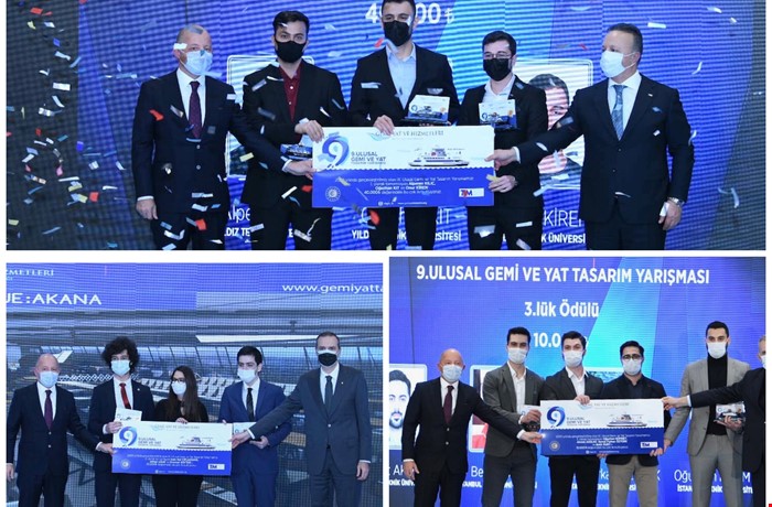 9. Ulusal Gemi Ve Yat Tasarım Yarışması Sonuçlandı